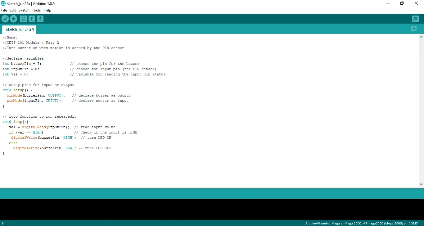 IoT Home Security System, screenshot 7 of 11