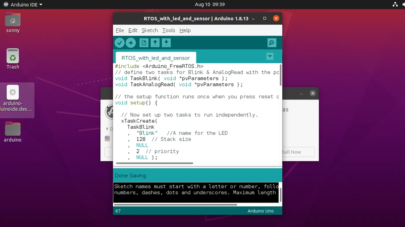 Operating Systems and IoT, screenshot 7 of 7
