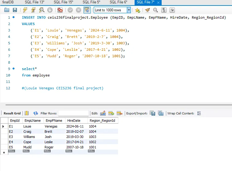 Relational Database Design, screenshot 5 of 10