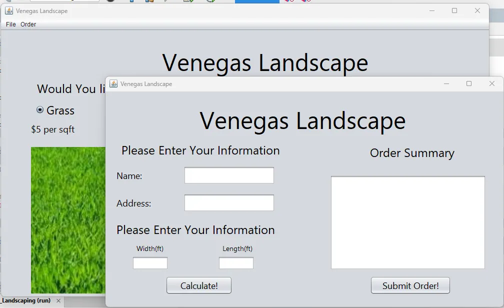 Java Business Application, screenshot 5 of 20
