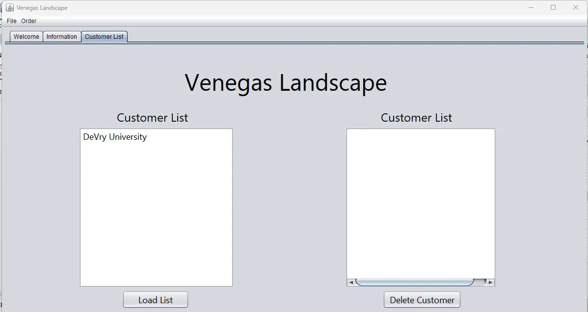 Java Business Application, screenshot 10 of 20