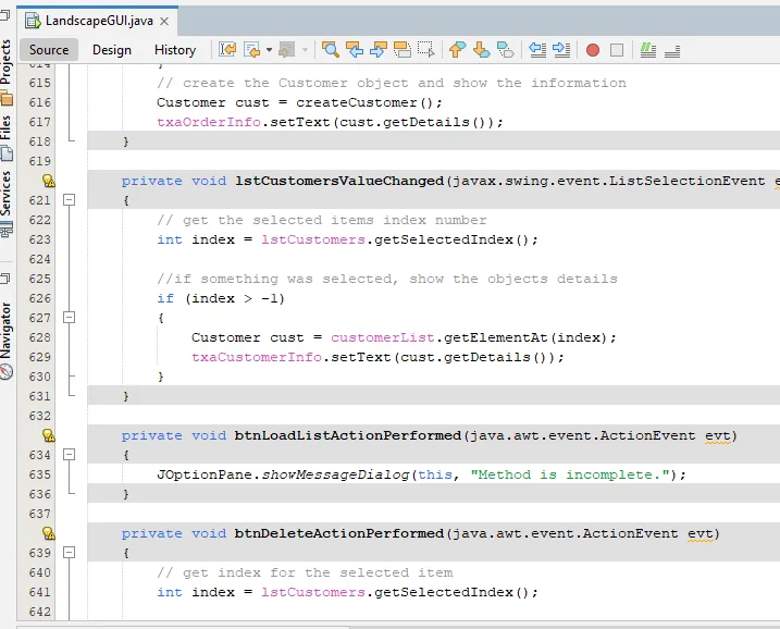 Java Business Application, screenshot 11 of 20
