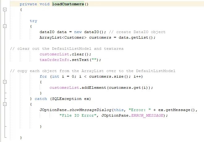 Java Business Application, screenshot 19 of 20