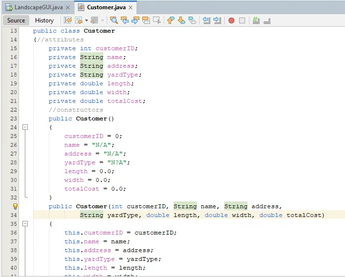 Java Business Application, screenshot 1 of 20