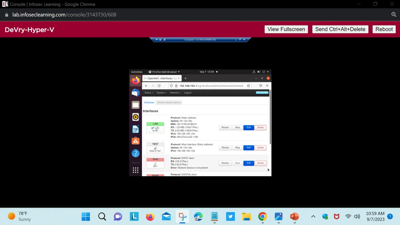 Networking Fundamentals, screenshot 2 of 8