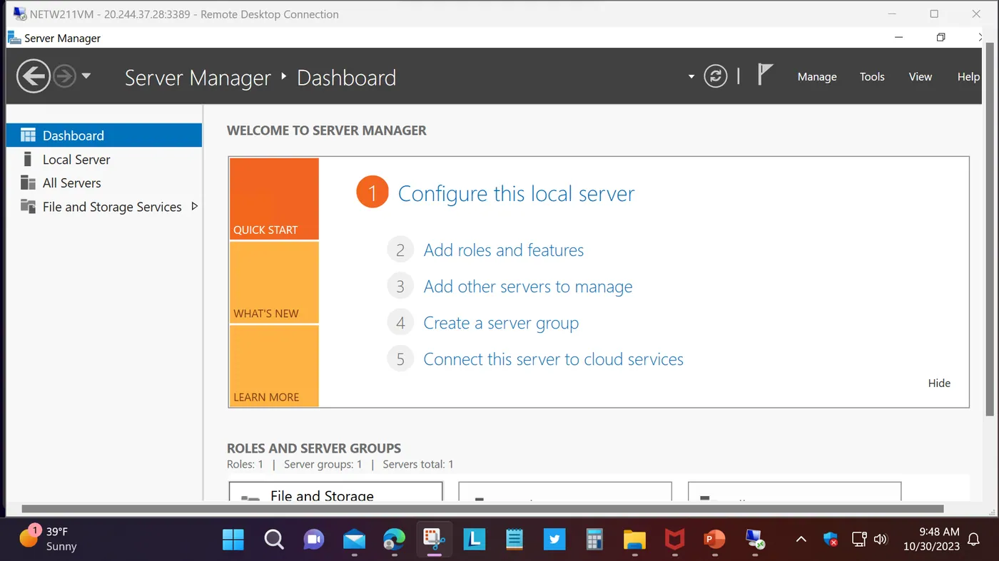 Microsoft Azure Cloud, screenshot 2 of 18