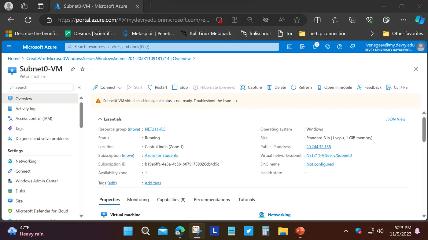 Microsoft Azure Cloud, screenshot 4 of 18
