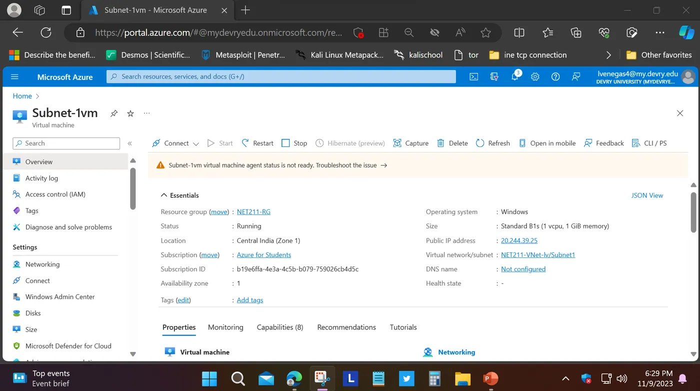 Microsoft Azure Cloud, screenshot 5 of 18