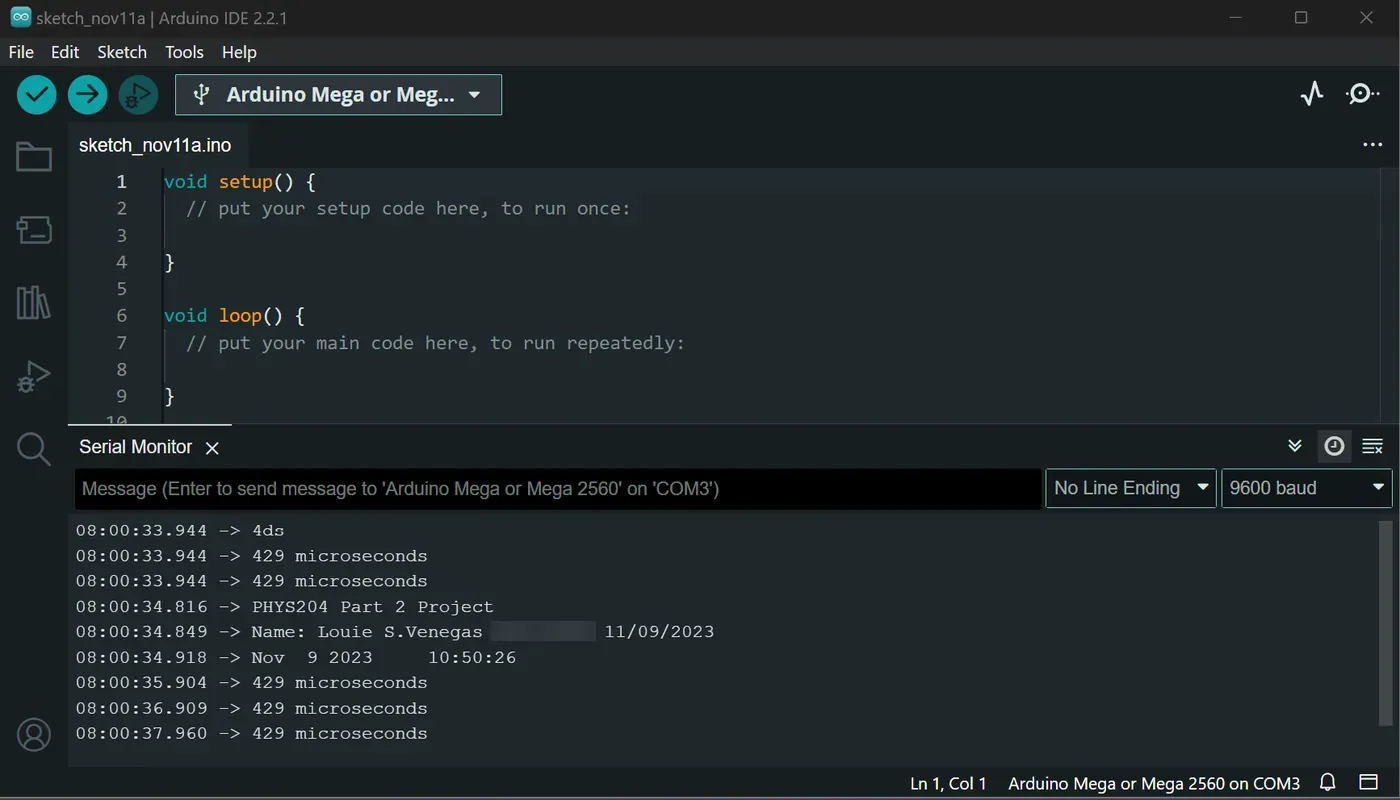 Physics with Arduino, screenshot 5 of 15