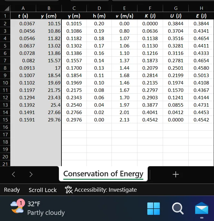 Physics with Arduino, screenshot 10 of 15