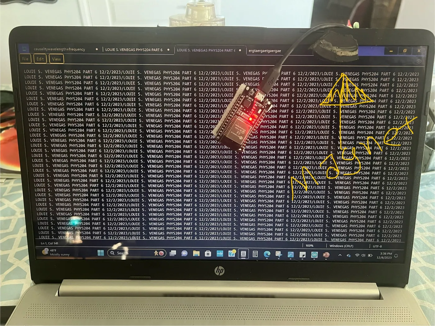 Physics with Arduino, screenshot 14 of 15